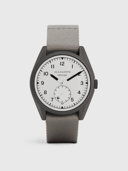 Untitled II Stainless Steel Nylon Watch